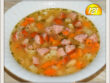 zupa pożywna sycąca warzywa kiełbasa fasola fasolowa przepis kuchnia gotowanie smacznie super hit