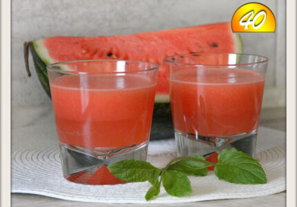 lemoniada z arbuza arbuzowa watermelon drink przepis owoce napoje